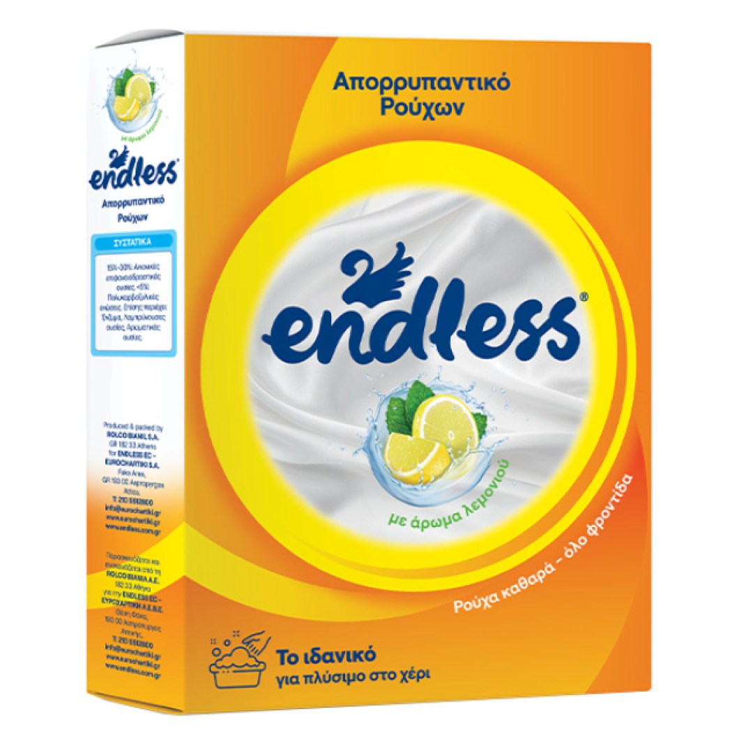 ΣΚΟΝΗ ΧΕΙΡΟΣ ENDLESS ΛΕΜΟΝΙ 18Χ380 GR